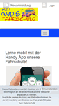 Mobile Screenshot of fahrschule-michi-andis.de