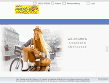 Tablet Screenshot of fahrschule-michi-andis.de
